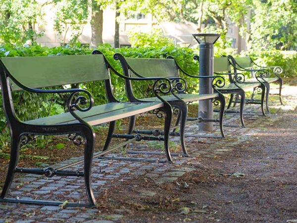 Parkbenk fra Ulefos Parkbenk fra Ulefos